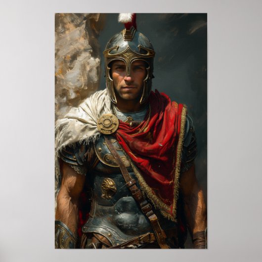 Legendarische Alexander de Grote Portret Poster (Voorkant)