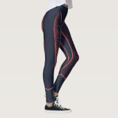 Legendarische beweging - geometrische elegantie Le Leggings (Rechts)