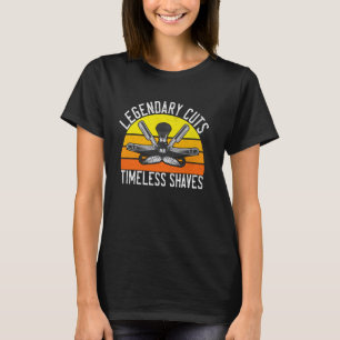 Legendarische bezuinigingen tijdloze scheerapparat t-shirt