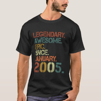 Legendarische Geweldige Epic sinds januari 2005 18 T-shirt