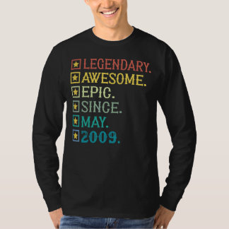 Legendarische Geweldige Epic sinds mei 2009 13de g T-shirt