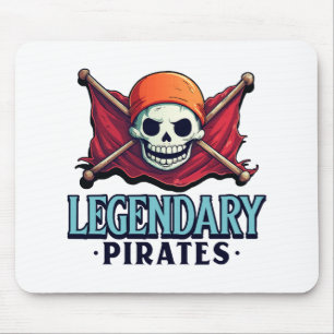 Legendarische Piraten Muismat