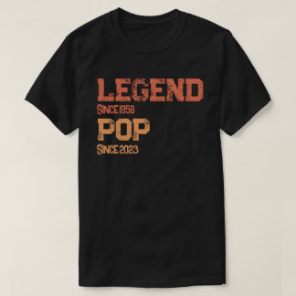 Legendarische Pop Vintage Vaderdag T-shirt