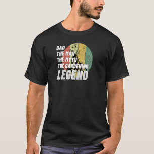 Legendarische Tuinman Mythe Vader Retro Vintage Tu T-shirt