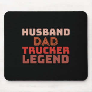 Legendarische Vrachtwagenchauffeur Vaderdag Cadeau Muismat