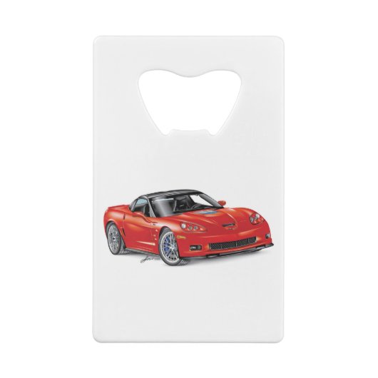 LEGENDARISCHE Z-R-ONE AUTO KUNST KREDIETKAART FLESSENOPENER (Achterkant)