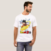 Legendary Anime Warrior T-Shirt – Flying Power Des (Devant entier)