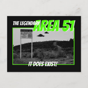 Legendary Area 51 Briefkaart