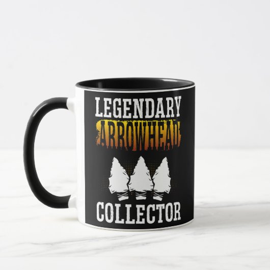 Legendary Arrowhead Collector Seventies Retro Mok (Links)