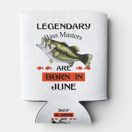 Legendary Bass Masters zijn geboren in juni Blikjeskoeler (Achterkant)