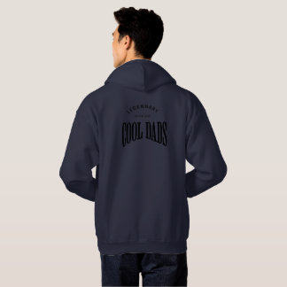Legendary Cool Dads – Krachtig Typografie Ontwerp Hoodie