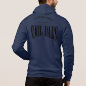 Legendary Cool Dads – Krachtig Typografie Ontwerp Hoodie (Achterkant)