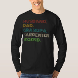 Legendary Craftsman: Echtgenoot, Vader, Opa - Grap T-shirt