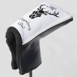 Legendary Dad Buck Silhouette Golf Head Hoesje Golfheadcover