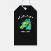 Legendary Dragon Cadeaulabel (Achterkant)
