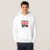 Legendary Gamer Hoodie (Voorkant volledig)