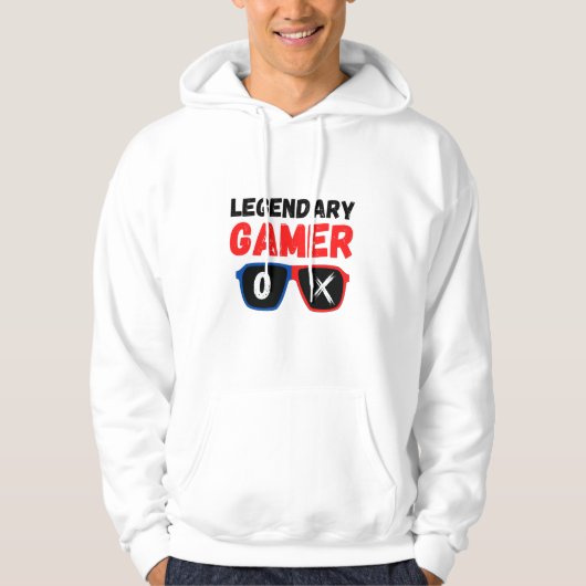 Legendary Gamer Hoodie (Voorkant)