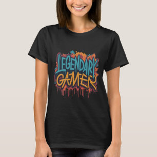 Legendary Gamer" T-shirt: Gaming's Finest Hour T-shirt