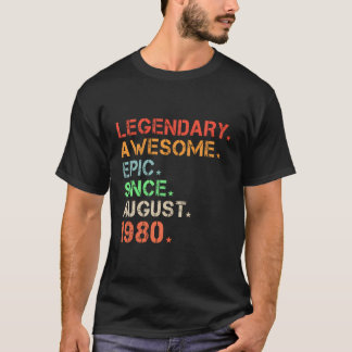 Legendary Geweldige epic from August 1980 Retro Bi T-shirt