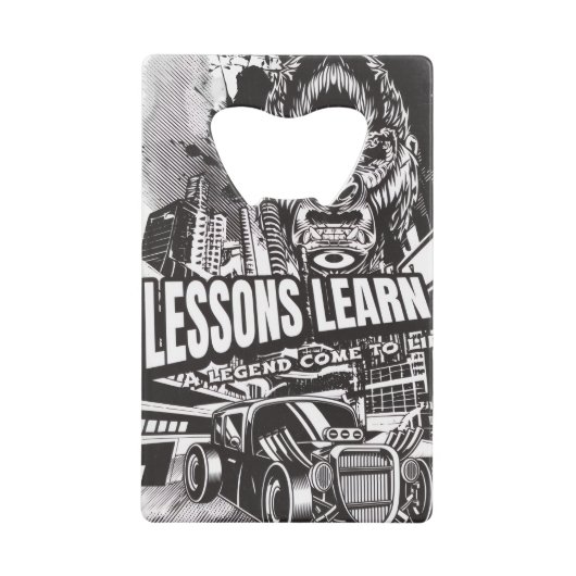 LEGENDARY GORILLA LESSONS LEARN BOTTLE OPENER (Devant)