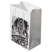 LEGENDARY GORILLA LESSONS LEARN (M) GIFT BAG MEDIUM CADEAUZAKJE (Achterkant Gekanteld)