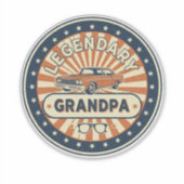 legendary grandpa sticker (Voorkant)