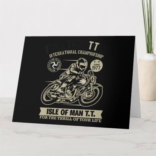 Legendary met racecadeau voor motorfietsen kaart (Voorkant)