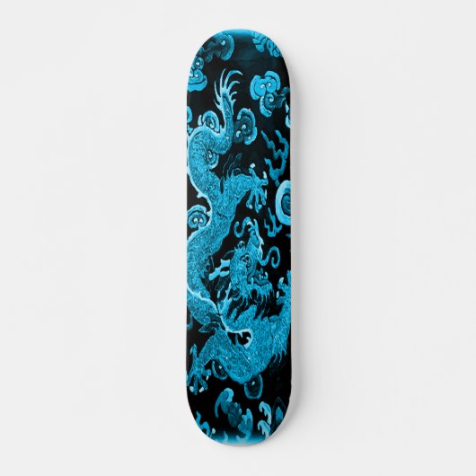 Legendary Midnight Dragon Element Custom Pro Board Skateboard (Voorkant)