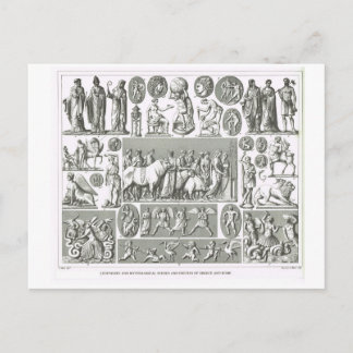 Legendary mythological figures, Griekenland en Rom Briefkaart