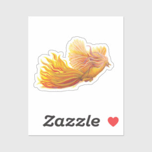 Legendary Phoenix Bird Sticker