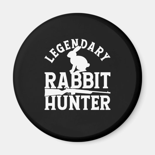 Legendary Rabbit Hunter Magneet (Voorkant)