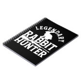 Legendary Rabbit Hunter Notitieboek (Linkerzijde)