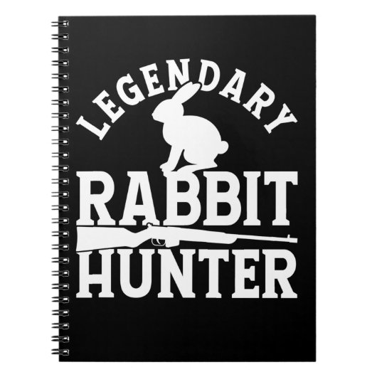 Legendary Rabbit Hunter Notitieboek (Voorkant)