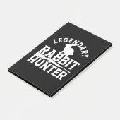 Legendary Rabbit Hunter Post-it® Notes (Schuin)