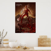Legendary Realms - Hoesje Poster (Keuken)