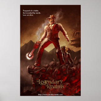 Legendary Realms - Hoesje Poster