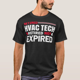Legendary Reolder HVAC Tech Cool Funny Retirement T-shirt