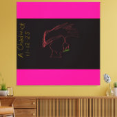 Legendary Rockstar Canvas Afdruk (Insitu (Woonkamer))