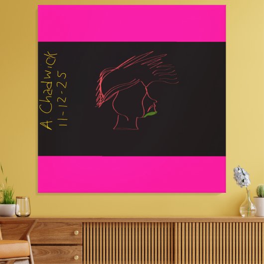 Legendary Rockstar Canvas Afdruk (Insitu (Woonkamer))