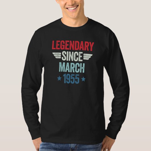 Legendary Since March 1955_1 T-shirt (Voorkant)