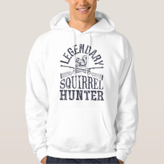 Legendary Squirrel Hunter Jagen Funny Vintage T-Sh Hoodie