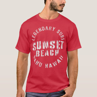 LEGENDARY SURF SUNSET BEACH - CIRCLE STEMP T-Shirt