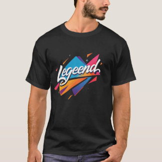Legendary Vibes" - Vet en inspirerend T-shirt Desi