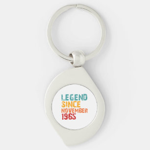 Legende 1965 60e verjaardagscadeaus voor mannen vr sleutelhanger