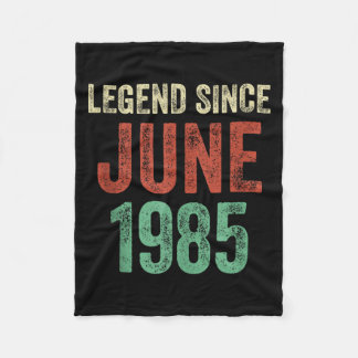 Legende 1985 40e verjaardagscadeaus voor mannen vr fleece deken