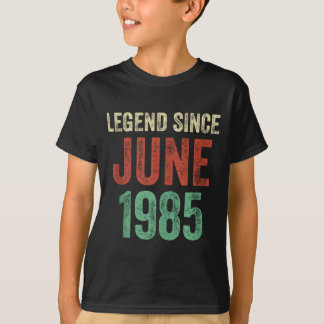 Legende 1985 40e verjaardagscadeaus voor mannen vr t-shirt
