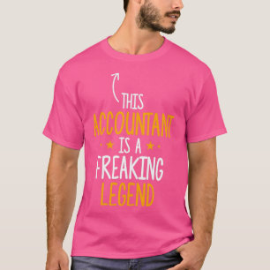 Legende accountant t-shirt