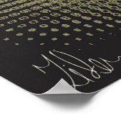 Légende - affiche d'art Abstraite (Coin)