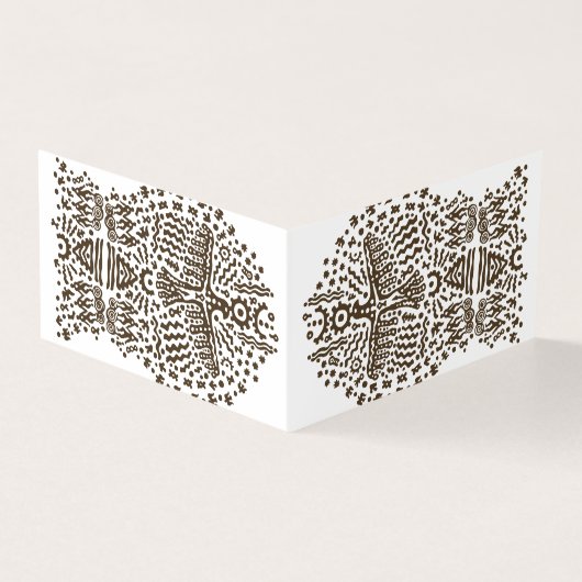 Légende ancienne : Oiseau géant et tentes tribales (Outside)