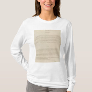 Legende atlas voor de geologie van het district As T-shirt
